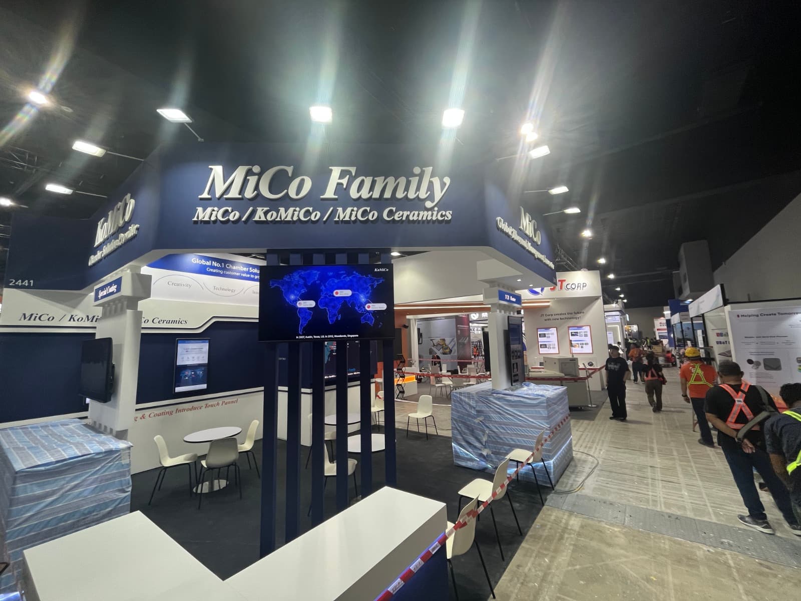 코미코 부스 세미콘 SEA 2026